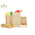 kraft paper shopping bag